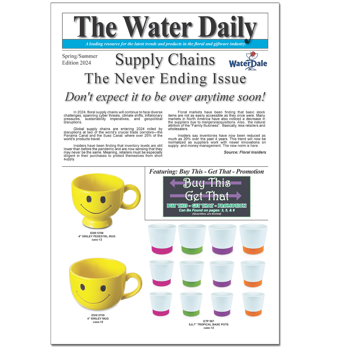 Spring Water Daily 2024